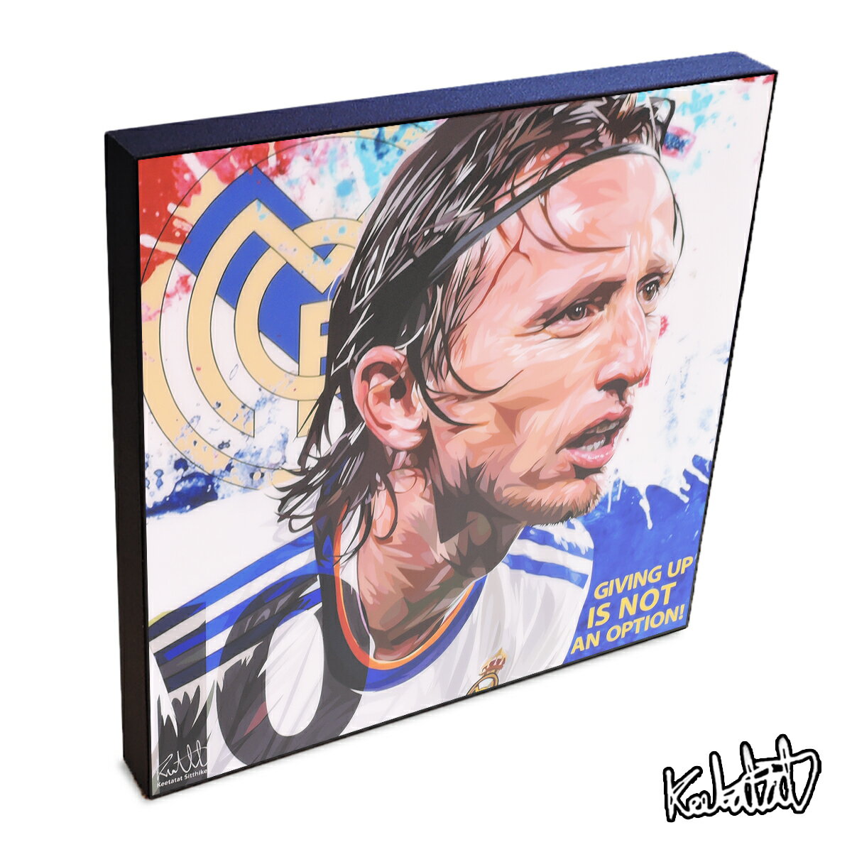 ポップアートフレーム Luka Modric2 ルカ・モドリッチ