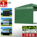 【楽天1位】 FIELDOOR タープ テント タープテント用 サイドシート ウォールタイプ 横幕 3m 3.0m オプション タープテント専用サイドシート 日よけ シェード ウォールスクリーン/オールメッシュ/クリア/ハーフクリア/メッシュ窓付き 1年保証 ■[送料無料] 1