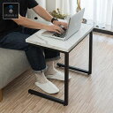 サイドテーブル ワイド 幅 60cm コの字 テーブル ベッドサイドテーブル おしゃれ ソファ パソコンデスク ナイトテーブル ラック 収納棚 シェルフ オープ...