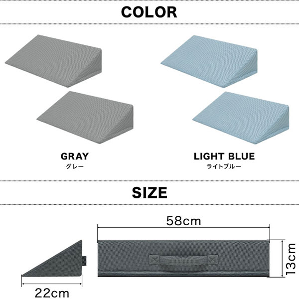 1年保証 日本製 介護 クッション 高反発 2個セット 三角クッション 体位変換クッション メッシュ 介護用クッション 体位変換 介護用 高齢者 老人 床ずれ 三角まくら クッション リハビリ 入院 寝姿勢 寝たきり 枕 介護用品 三角 国産 ■[送料無料]