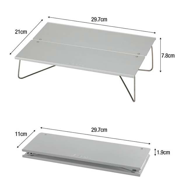SOTO ソト フィールドホッパー ST-630 アウトドア ソロテーブル 折りたたみテーブル ミニテーブル 軽量 アルミ A4サイズ 約30x21cm ソロキャンプ テント 調理器具 テーブル 新富士バーナー ミニポップアップテーブル Field Hopper ST630 1年保証 ■[送料無料][あす楽]