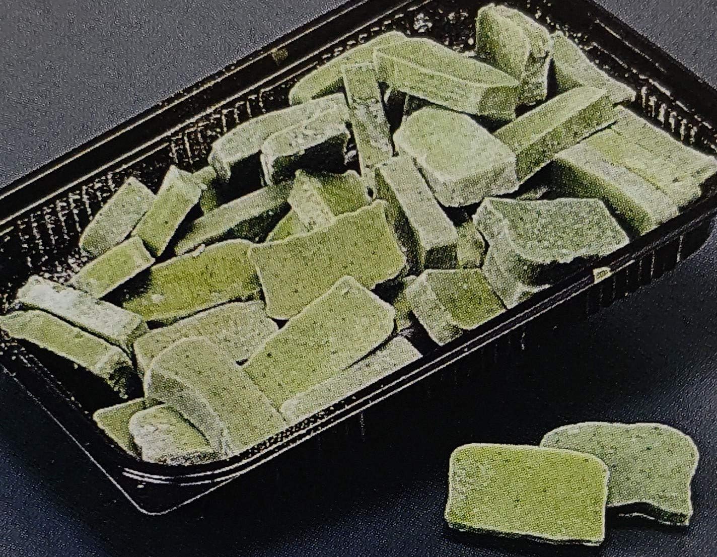 【冷凍】山福 生麩 よもぎ麩 スライス 500g(約43〜48枚) 蓬麩 業務用