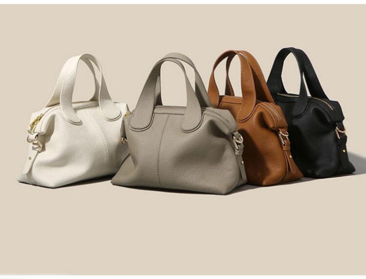 2way トートバッグ ショルダーバッグ 柔らかい牛革 2WAYバッグ レディース ハンドバッグ ショルダーバッグ 大容量 斜めがけ フェイクレザー シボ加工 きれいめ 通勤バッグ 大人かわいい 上品 おしゃれ 軽量 デイリー ママバッグ