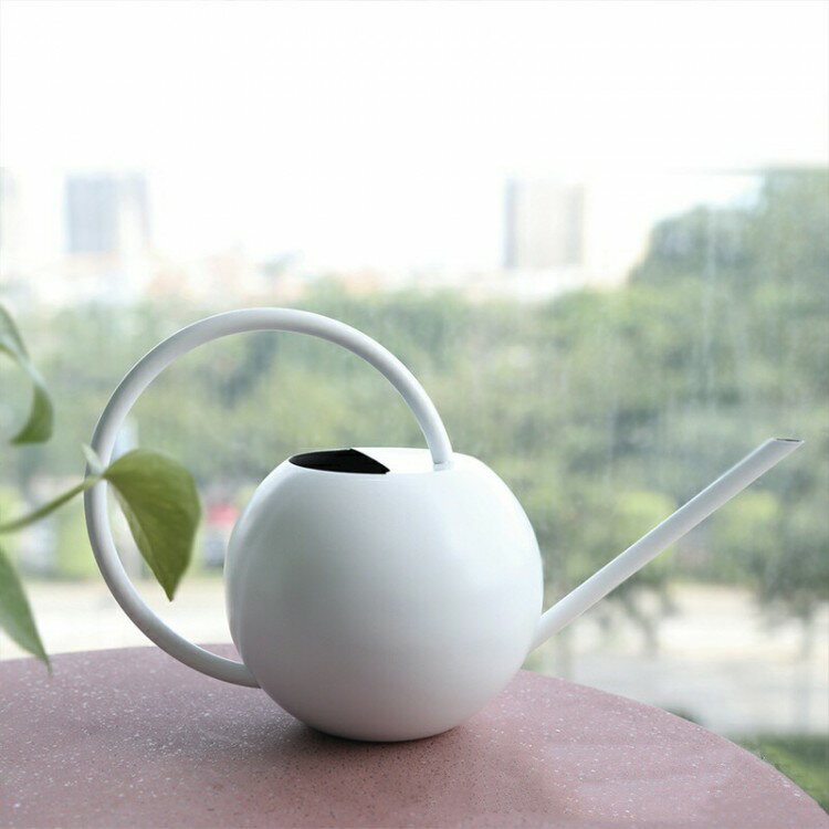 Rakuten - じょうろ ジョウロ 如雨露 400ml 1000ml インテリア ステンレス おしゃれ 室内 園芸用品 ガーデン 水差し 散水用具 園芸 観葉植物 屋内 持ち運びやすい 壊れにくい 耐衝撃性 高級感