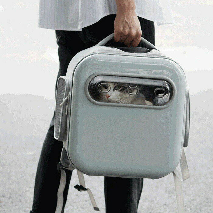 5面通気口キャリーリュック ペットキャリー キャリーバッグ リュックバッグ 猫用キャリー 犬用キャリー ペットリュック リュックサック 犬 猫 軽量キャリー ペットキャリー 猫用品 車用 カーシート 肩掛け 小型犬 子猫 通院 お出かけ 散歩 通気性良い