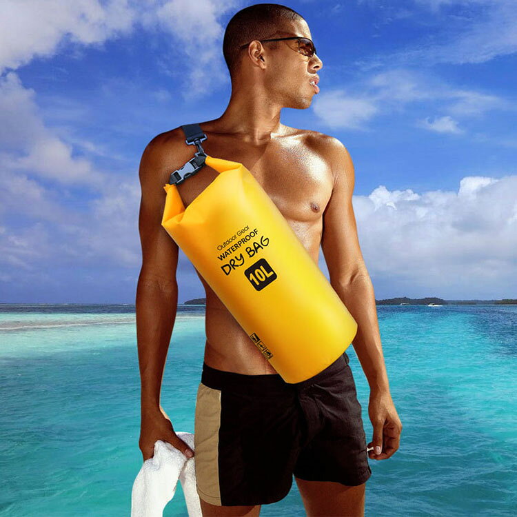 15L 防水バック 耐久性2倍 斜めがけ ショルダーバッグ スポーツ バッグ ジム 通い 収納 防水 メンズ 釣り アウトドア 多機能 ドライバッグ 大人 レディース PVC防水バック 釣りバック プールバッグ カヤック 海水浴 キャンプ スポーツ ダイビング 自転車 男女兼用 選べる7色