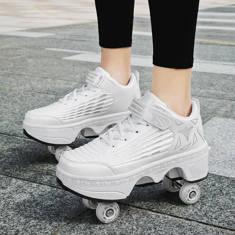 ローラーシューズ ローラースケート キッズ 大人 ローラーシューズ 子供 メンズ 靴 2way 女の子 スニーカー 通気性 ローラースケート ローラースニーカー 学生 カコイイ 送料無料 父の日
