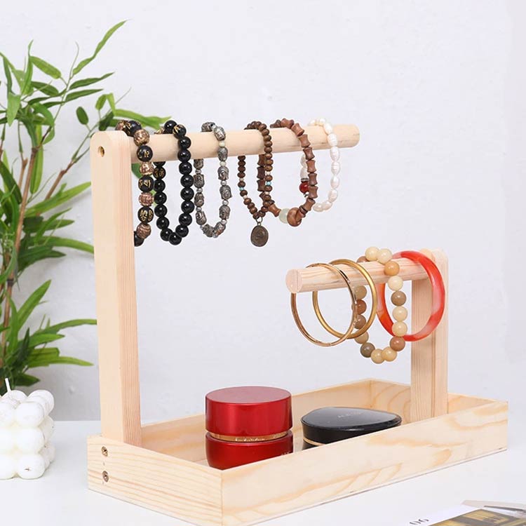 アクセサリー掛け アクセサリースタンド 木製 ブレスレット掛け ネックレス掛け 時計掛け アクセサリー..