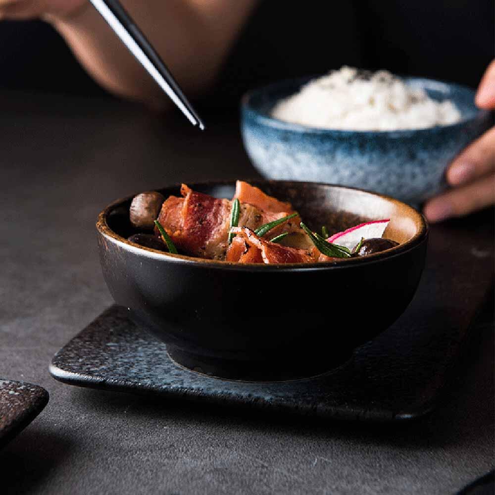 Rakuten - 5色組 お椀 食洗機対応 汁椀 味噌汁 陶器 レンジ対応 味噌汁椀 おわん 収納 食中毒予防 和食器 お正月 お雑煮 雑煮椀 おしゃれ 割れない 割れにくい 軽い