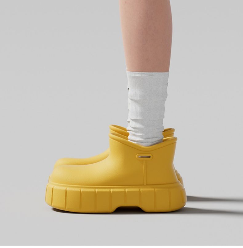 レインブーツ レインシューズ 短靴 レディース 靴 メンズ 雪 おしゃれ 軽量 ミドル丈 歩きやすい 雨靴 ..
