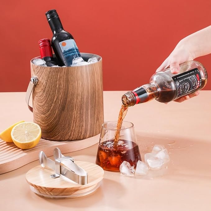 アイスペール おしゃれ 氷 容器 二重構造 真空断熱 アイスバケツ 家庭用 アイスペール ステンレス氷入..