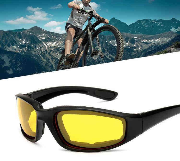 バイク ゴーグル メガネ オートバイ 自転車 防風 眼鏡 サングラス 保護メガネ 防風 防塵 耐衝撃 紫外線..