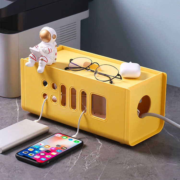 配線収納 コードボックス 配線隠し 北欧 おしゃれ ふた付 コード収納 コード収納 ケーブルボックス 配線カバー シンプル ケーブル収納ケース 電源タップ収納 コンセント収納 タップ タップボックス