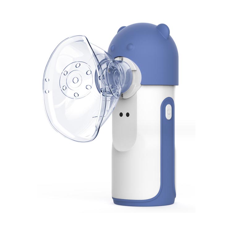 smilecoco楽天市場店の自動洗浄機能 家庭用 持ち運び 喘息 ネブライザー 子供吸入器 大人用 静音 吸入 携帯 器 鼻ネブライザー 子供 メッシュ ポータブル ネブライザ 喘息 のど 吸入 吸入器 静音 軽量 子供用 自宅用 メッシュ式 副鼻腔炎 気管支炎 ネブライザー 乳児｜アングル2