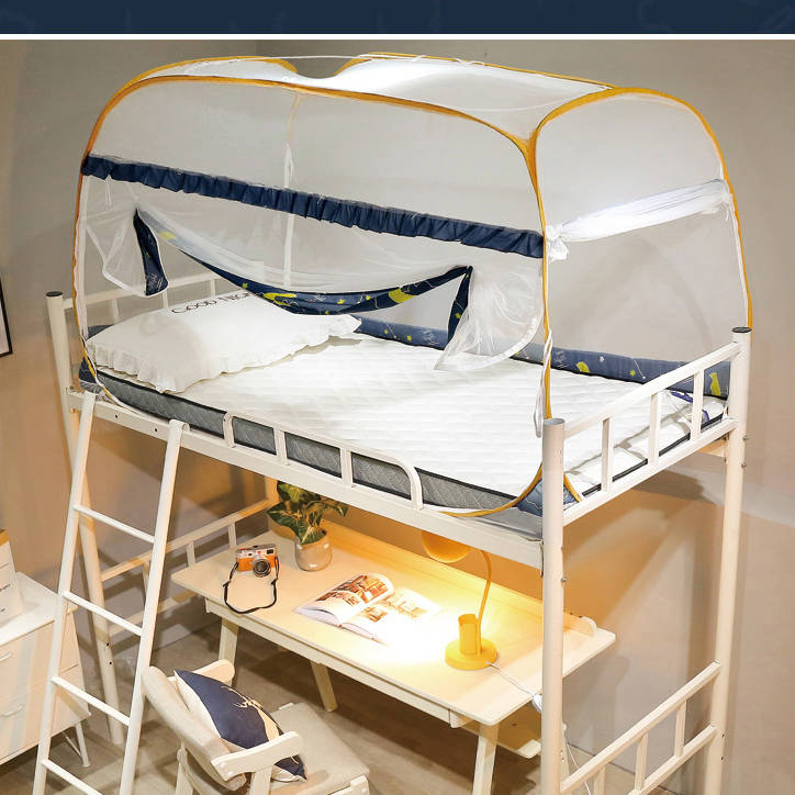 100cmx200cmx105cm ベッド 蚊帳 ベッドテント 折りたたみ式 ワンタッチ蚊帳 モスキートネット 虫除け ..