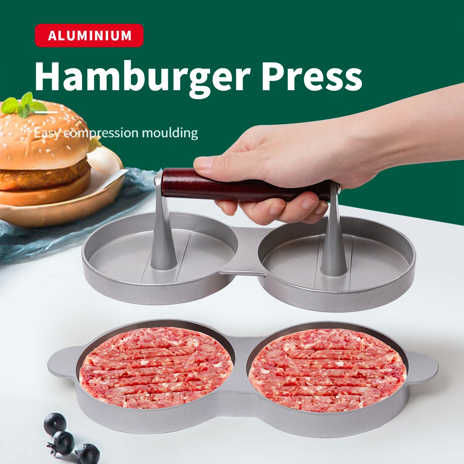 ハンバーガーメーカー ハンバーガープレス 肉プレス ハンバーグ バーベキューグッズ ハンバーガープレス バーベキューコンロ バーベキューセット BBQアイテム パテ パティ ハンバーグ ハンバーガー バーベキュー アウトドア キャンプ アウトドア キャンプ バーベキュ