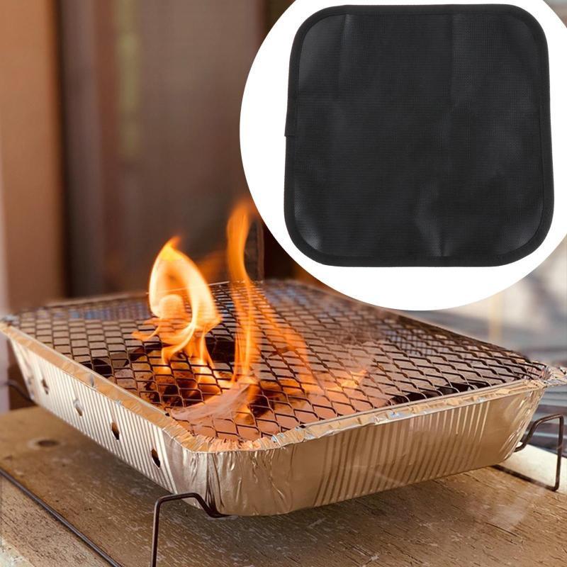 暖炉テーブルマット 断熱マット 耐火マット BBQグリルマット グリル下マット ファイヤーマット 耐熱マット 屋内屋外用