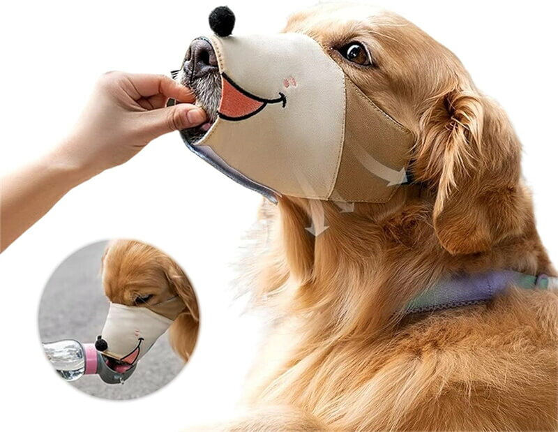 Rakuten - 口輪 犬用 マズル メッシュ ペット用マスク 小型犬 中型犬 大型犬 無駄吠え サイズ調節可能 装着簡単 超通気性 外出便利 耐久性 短い鼻の犬 ワンちゃん口輪 くちわ 噛みグセ キズなめ 拾い食い 咬みつき防止 診察 お散歩 ペット用品 犬用訓練用品 多様な寸法