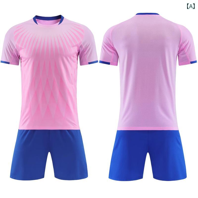 Long Pants - サッカーユニフォーム キッズ ジュニア 子供用上下セット 練習着試合用 小学生男の子女の子用 名入れ対応可能 チームウェアクラブ活動 動きやすい洗い替えに便利