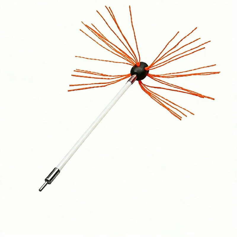 Rakuten - 煙突ブラシセット 43cm／100cm 煙突掃除キット ナイロン製 煙突清掃ブラシ 清掃ロッド付き ボイラー・煙突・配管内壁クリーニング 乾燥機・薪ストーブ対応 家庭用・業務用
