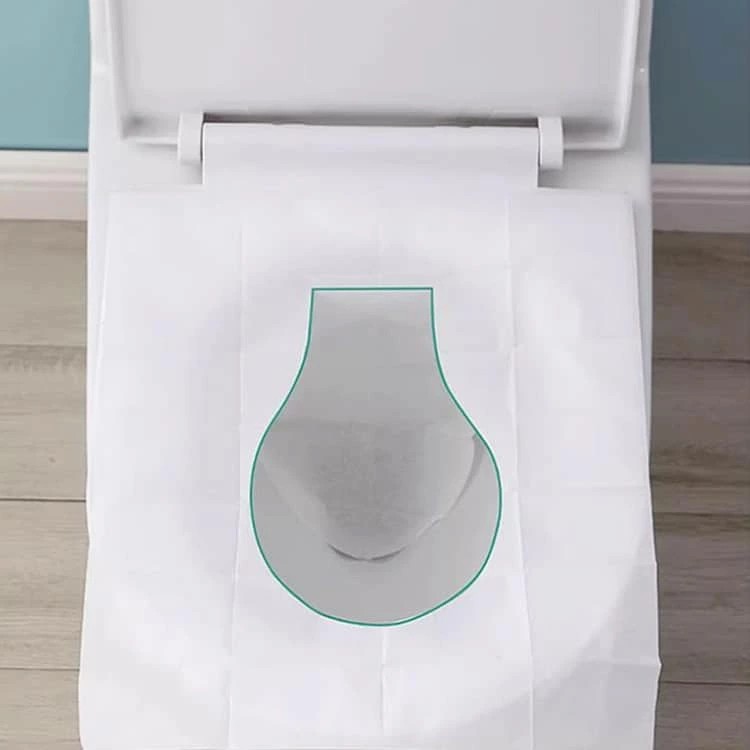 smilecoco楽天市場店のトイレカバー 便座カバー 便座シート 使い捨て便座シート 使い捨て 水に流せる 流せる 清潔 衛生 滑り止め ずれない 貼る 子ども トイトレ トイレトレーニング 携帯用 コンパク｜アングル3