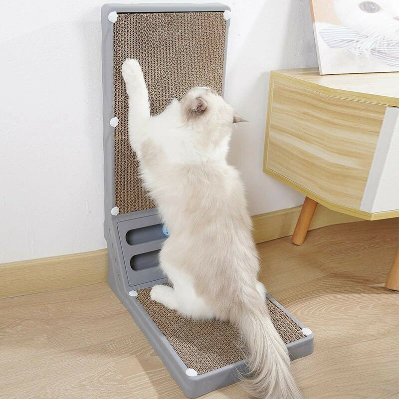 商品名ネコ爪とぎ カラー写真通り サイズ 60*40*25cm ご注意事項サイズ表記は実物と若干の誤差が生じる場合があります。サイズ表をお確かめのうえご購入ください。 納品時期により、商品仕様及び梱包仕様が多少異なる場合がございます。どちらも製品機能には影響ありません。 商品写真はできる限り実物と近づけるようにしておりますが、お使いのモニター設定、お部屋の照明等により実際の商品と色味が異なる場合がございます。何卒ご了承ください。 商品につきましては、出荷する前検品を行った上で発送させて頂いておりますが、万が一不良がございましたらお手数をおかけいたしますが、弊店のメールアドレスにご連絡お願いいたします。誠意を持って対応させていただきます。 キーワード 爪とぎ つめとぎ 猫 おもちゃ タワー 猫 爪とぎ つめとぎ 爪 ネイル 爪磨き 猫用つめとぎ 猫のつめとぎ つめとぎ タテ型 爪研ぎ L字型 エイムクリエイツ ガリガリウォール スクラッチャー ねこ 猫 ベッド ネコ 猫が立ったまま爪とぎ