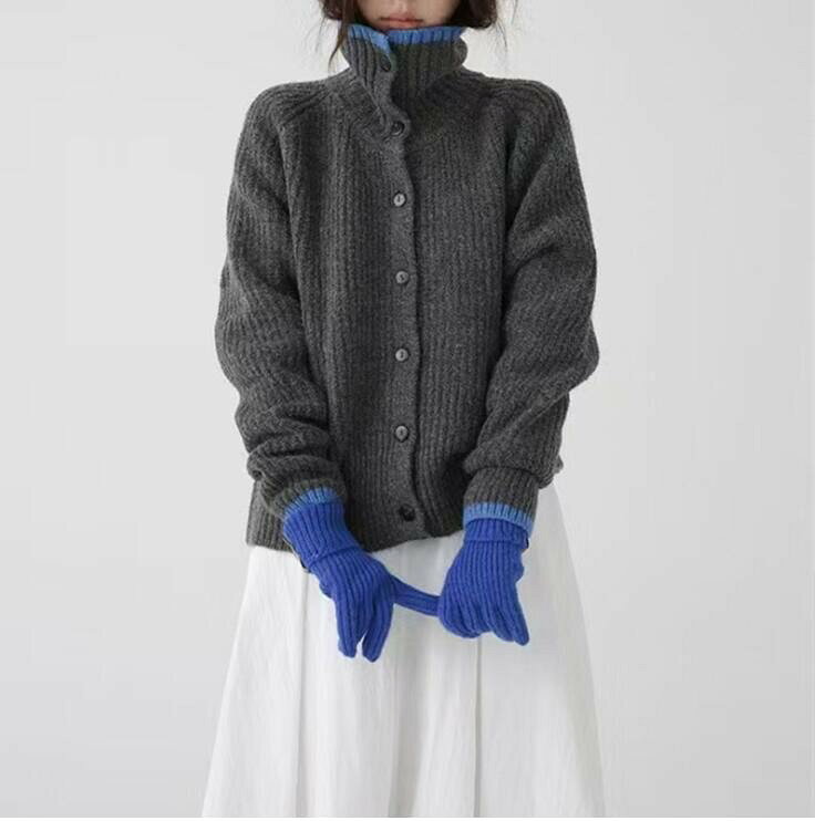 レディース シャツ 秋冬 新作 上品 通勤 気質 韓国風 ニットカーディガン 面接 体型カバー 大人トップス 女性 長袖 スーツ 日常 通勤用シャツ OL 仕事用 日常 シフォンシャツ レデ smilecoco-10011959 smilecoco楽天市場店 サンプル画像3