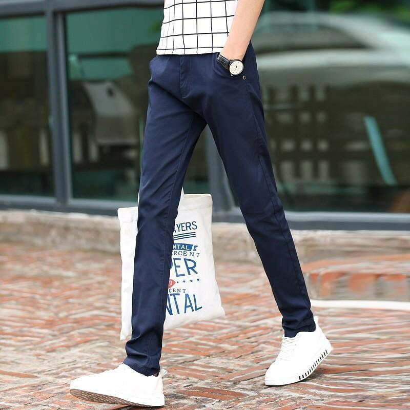 ゴルフパンツ メンズ ゴルフウェア スキニー パンツ カラーパンツ ストレッチチノパンツ 激伸び 涼しいズボン ズボン ロング丈 通気 無地 柔軟 春秋 送料無料