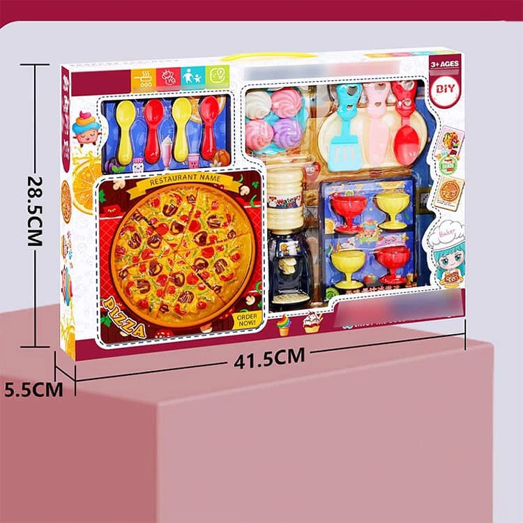 smilecoco楽天市場店のおままごと ごっこ遊び 知育玩具 フルーツカット ピザ作り 野菜セット お料理ごっこ おもちゃ 歯医者さん 料理 お医者さん キャンディショップ ケーキパーティー 救急セット ご｜アングル2