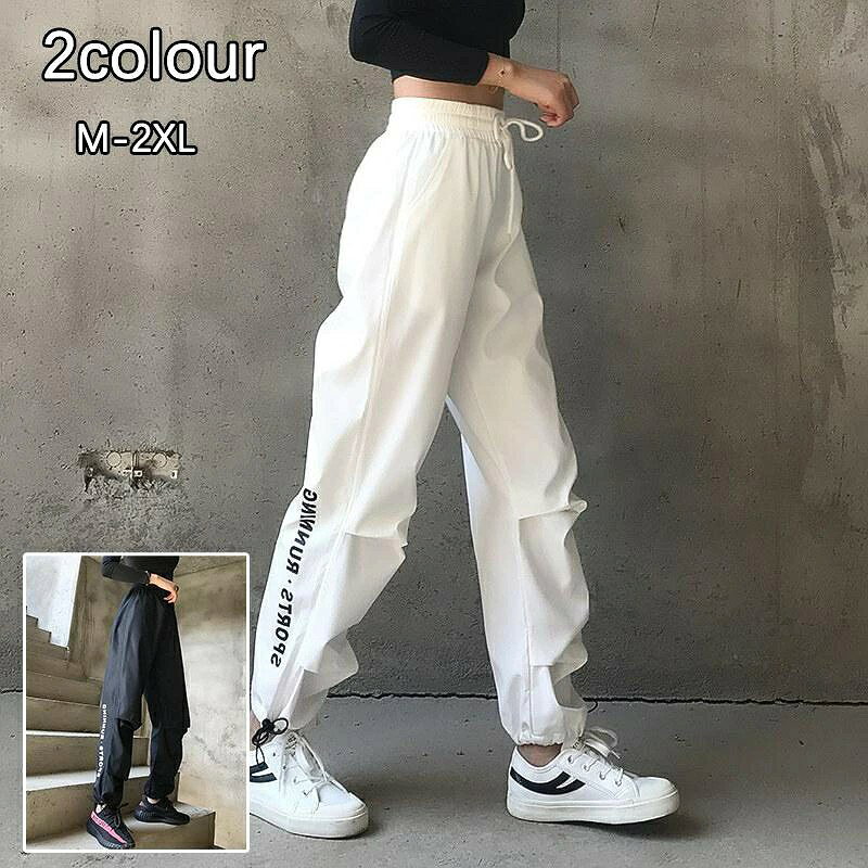 レディース スポーツウェア パンツ ロング丈 ランニング トレーニングウェア ダンス ジョーカーパンツ ゆったり ストレッチ 送料無料