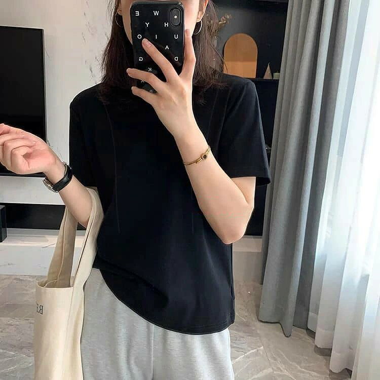 smilecoco楽天市場店のマタニティウェア 妊婦服 産前 産後 授乳服 授乳ウェア 授乳 産前 きれいめ 半袖 隠すジップ授乳口付き Tシャツ 通勤 おしゃれ 可愛い カジュアル 春夏 M L XL 2XL 送料無料｜アングル3