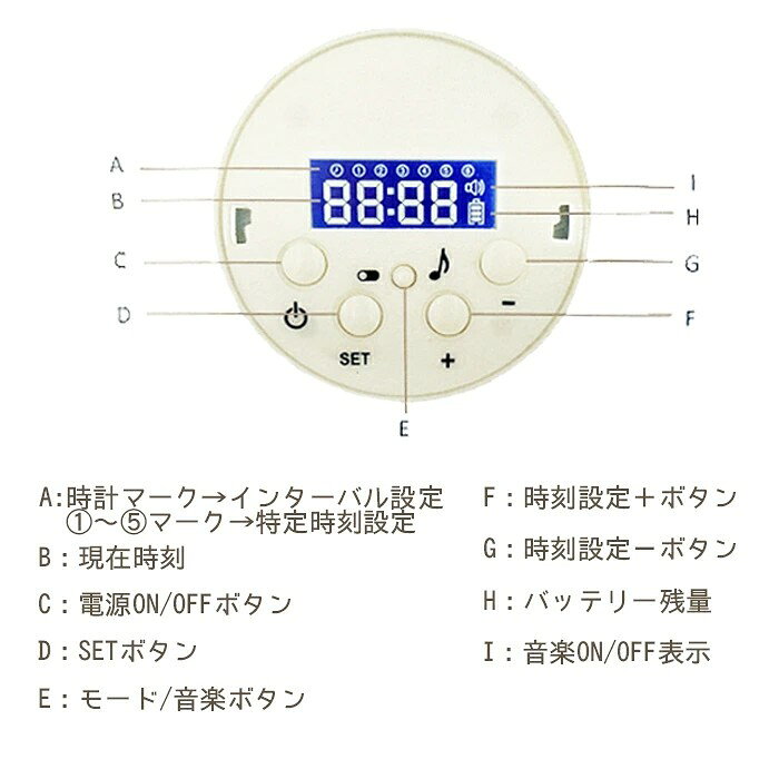 smilecoco楽天市場店の自動給餌器 丸型 オートペットフィーダー 自動 給餌器 ネコ 給餌機 6食分 自動餌やり機 犬 猫 エサやり ドッグフード ペットフード ペット用品 グッズ 犬用 猫用 ###給餌器4PLDH500###｜アングル3