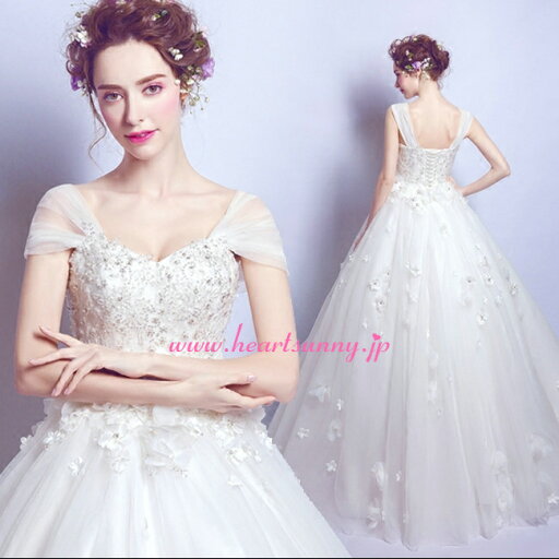 ウェディングドレス プリンセス☆E520☆ソフトチュールタンクトップ⇒フレンチ袖の2Way 編み上げ☆HeartSunny【RCP】サイズオーダーメイド/結婚式/披露宴/二次会/大きいサイズ/小さいサイズ/ロングウエディングドレス/パーティードレス/ブライダル/花嫁/格安/激安 ウェディングドレス プリンセス☆E520☆ソフトチュールタンクトップ⇒フレンチ袖の2Way 編み上げ☆HeartSunny【RCP】サイズオーダーメイド/結婚式/披露宴/二次会/大きいサイズ/小さいサイズ/ロングウエディングドレス/パーティードレス/ブライダル/花嫁/格安/激安