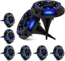 【ポイント 5倍UP !】ソーラーライト 屋外 防水 埋め込み式 おしゃれ 8LED+4LED ガーデンライト 高輝度 ソーラーパネル充電 壁掛け可能 IP65...