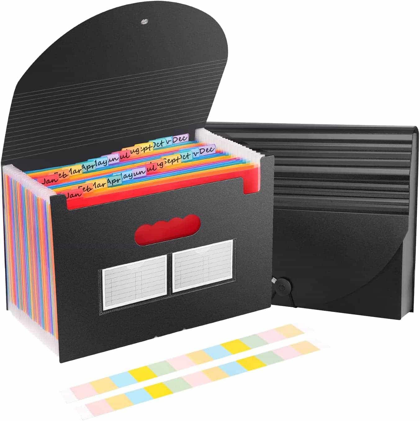 【ポイント 5倍UP !】ドキュメントスタンド A4 ドキュメントファイル 25ポケット アコーディオンファイ..