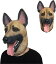 【ポイント 5倍UP !】ドイツ牧羊犬マスク コスプレ用マスク 仮面 cosplay フェイスカバー おもしろ 雰..