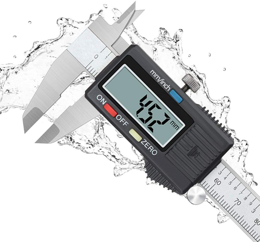 【ポイント 5倍UP !】ステンレス ノギス デジタル ステンレス鋼製 150mm 測定工具 内径 外径 深さ 段差..