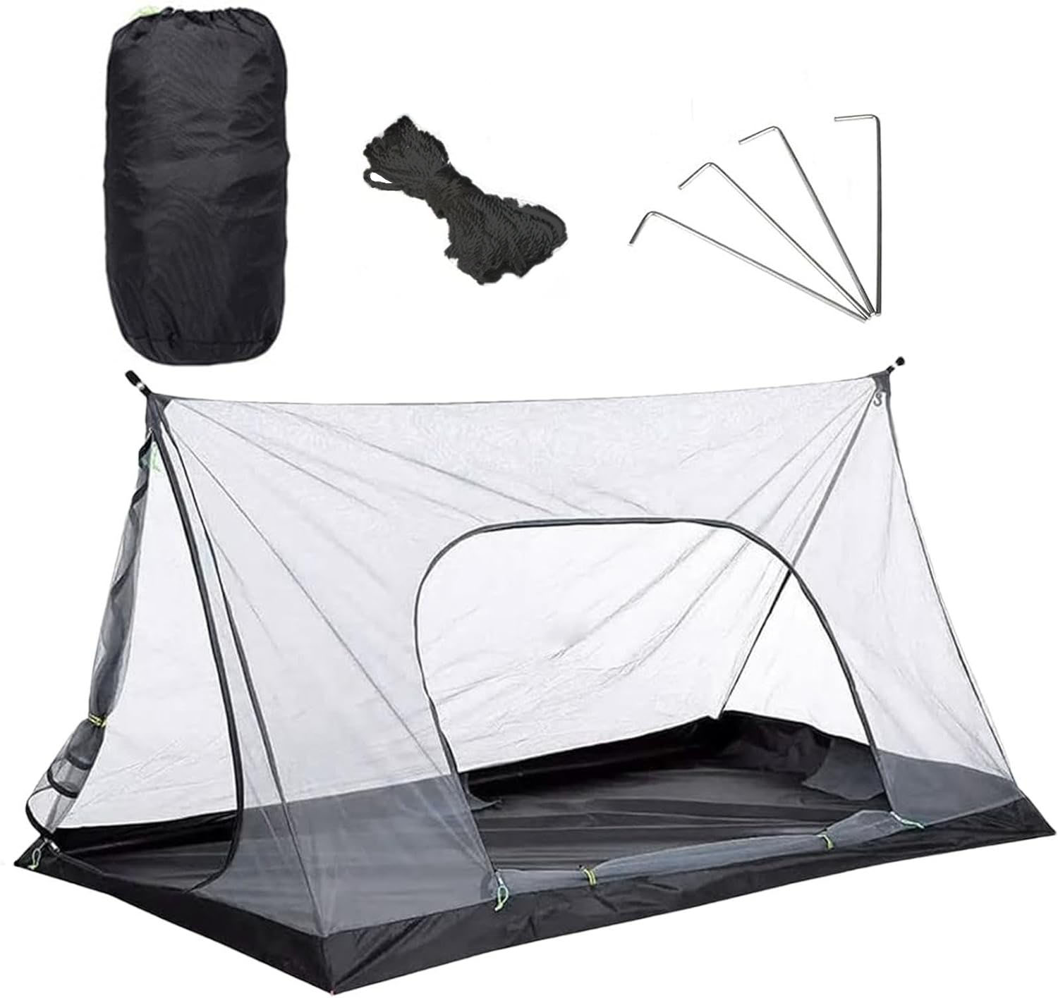 メッシュインナーテント メッシュテント モスキートネット 蚊帳 虫対策 蚊除け 簡単設営 超軽量 通気性..