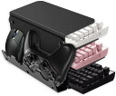 キーボード収納ラック 卓上収納ラック 家庭収納用 3段階デザイン 組み立て簡単 プレミアム素材(3)