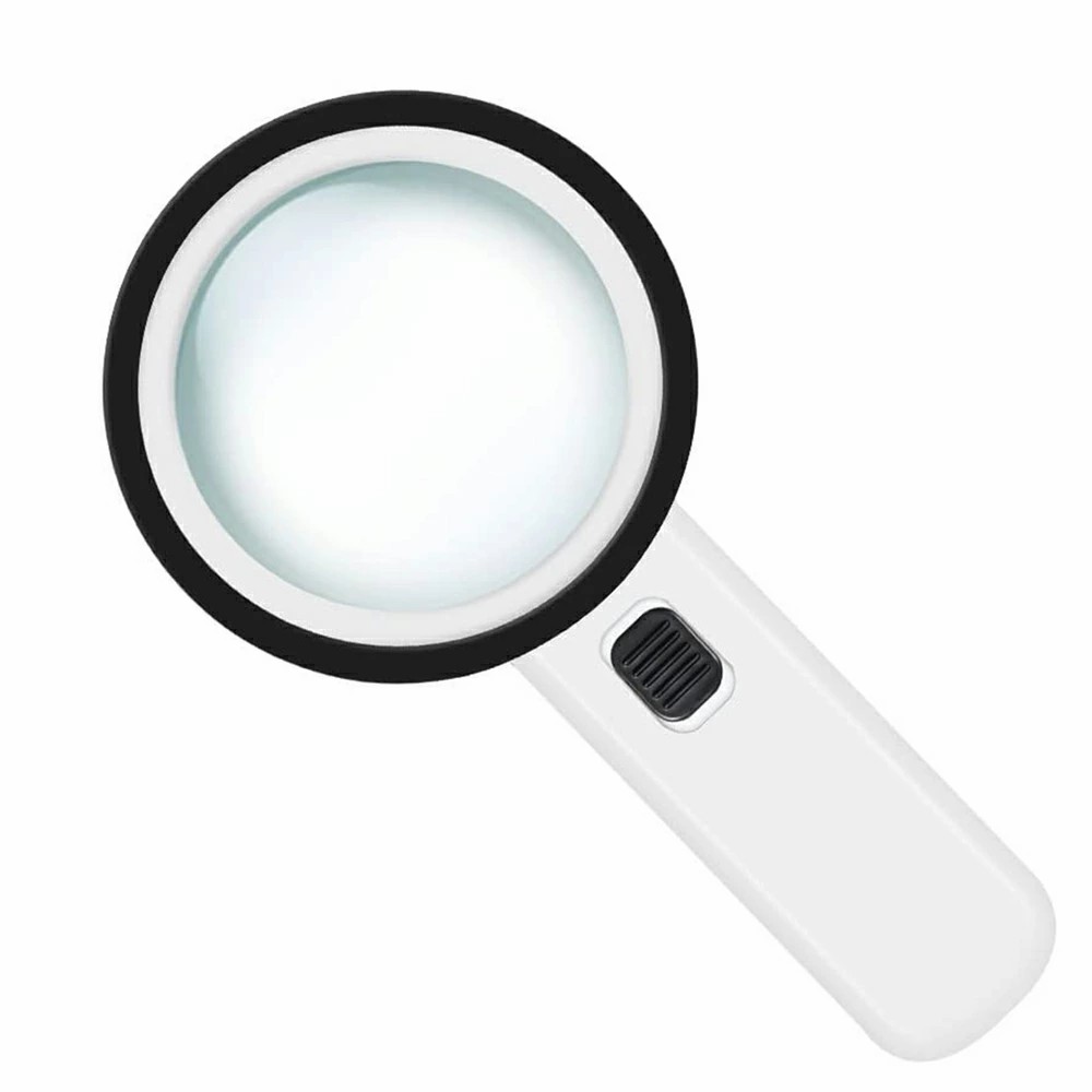 拡大鏡 10倍手持ちルーペ led 手持ちルーペ LEDライト付ルーペ 拡大鏡10倍 読書用 宝石鑑定 折りたたみ式 拡大ルーペ携帯便利 読書 雑誌 新聞 宝石鑑定 彫刻 手芸 暗所作業 照明用 こども高齢者