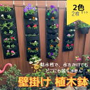 【2枚入り】ハンギングプランターバッグ、2パック 7ポケット ハンギング垂直壁プランター 植栽栽栽栽培バッグ 屋外 屋内 ガーデニング 垂直 緑化フラワーコンテ...