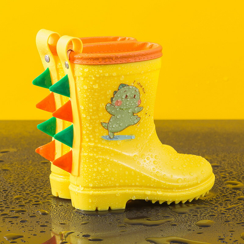 レインブーツ レイン シューズ 長靴 雨靴 恐竜 キッズ 子供 女の子 男の子 かわいい おしゃれ 靴 通園 ..