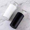【ポイント10倍!】2件セット シャンプーボトル 500ml 透明 ソープディスペンサー 詰め替えボトル ガラス製 おしゃれ 漏れ防止 化粧品容器 携帯便利 ハ...