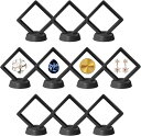 【時間限定! ポイント5倍!】10個入り ルースケース アクセサリーケース 7x7cm 10個 セット ディスプレイケース コレクションケース 宝石 原石 フロ...