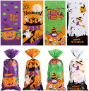 【ポイント10倍!】50枚 ハロウィン お菓子袋 100枚 200枚 ラッピング 袋 小分け プチギフト キャンディ チョコレート 包装 配る用 バッグ 大量 ...