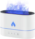 【ポイント10倍!】新登場 炎の加湿器 卓上 200mL 大容量 加湿器 USB給電式 アロマ 静音 卓上加湿器 空気清浄機 空焚き防止 卓上アロマ加湿器 タイマー機能 2つ炎の効果 自動で電源オフ 乾燥防止 空気清浄機 炎の常夜灯 ナイトライト オレンジ色 青色の炎 雰囲気作り
