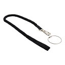 DBLTACT 三共コーポレーション DT-ST-04BK 布製安全コード 使用荷重1kg <フック1個> ブラック DTST04BK 【315671】