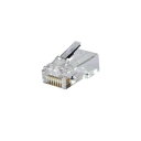 【在庫あり】ジェフコム デンサン MJHA-808TC カテゴリー6モジュラープラグ(貫通タイプ) MJHA808TC @