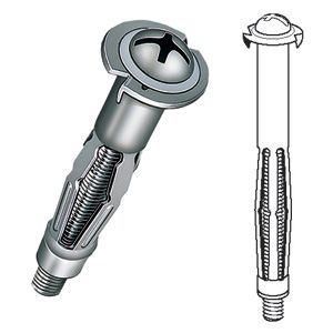 ジェフコム デンサン A-423HN ボードアンカー 適用板厚17〜23mm（50本/箱入） A423HN