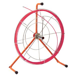 ジェフコム デンサン RG-0503 ファイバーレッドライン 線のみ 5mmφ 30m RG0503